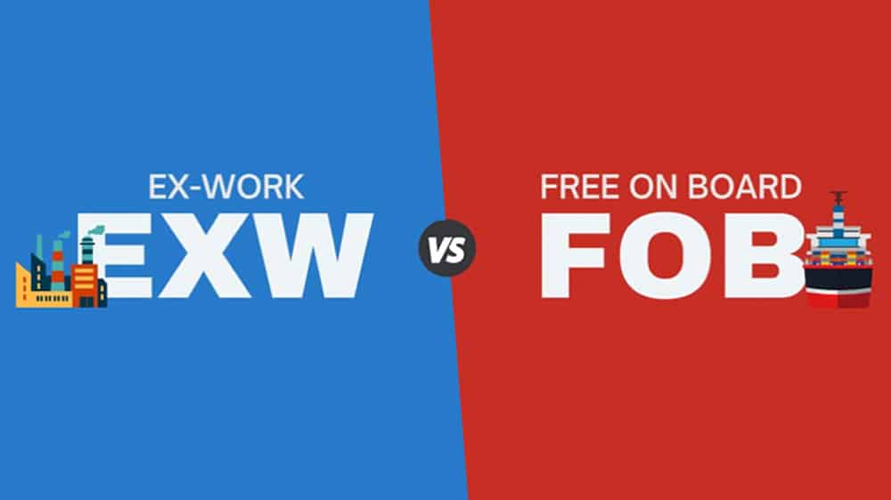 تفاوت EXW و FOB در حمل دریایی چیست؟